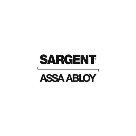 Sargent 640 BLACK Top & Bottom Strike  AD8400  AD8600 Concealed Vertical Rod Device, Black 640BLACK